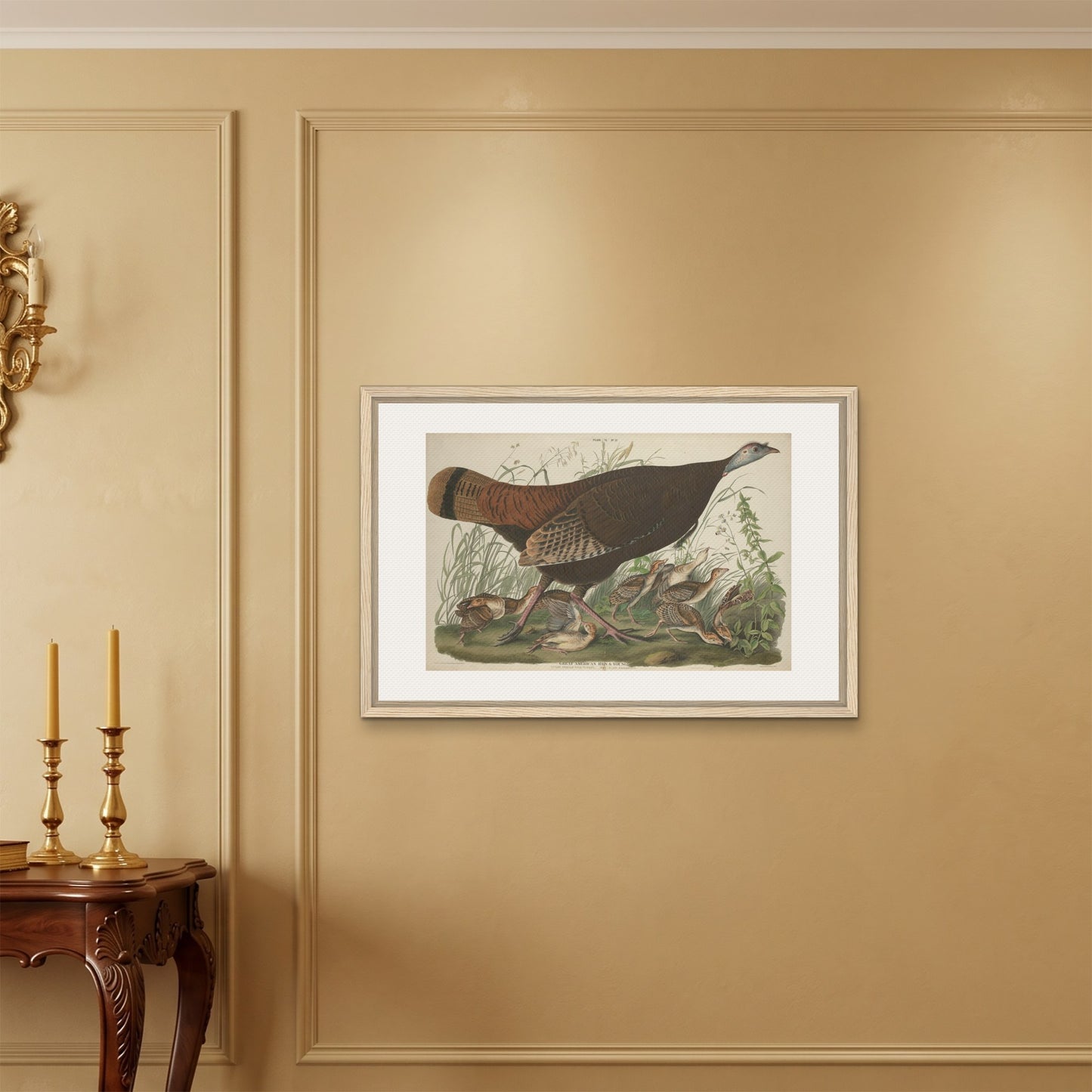 Orlonzo - FRAMED CANVAS WOOD 9060cm3624 ROOM