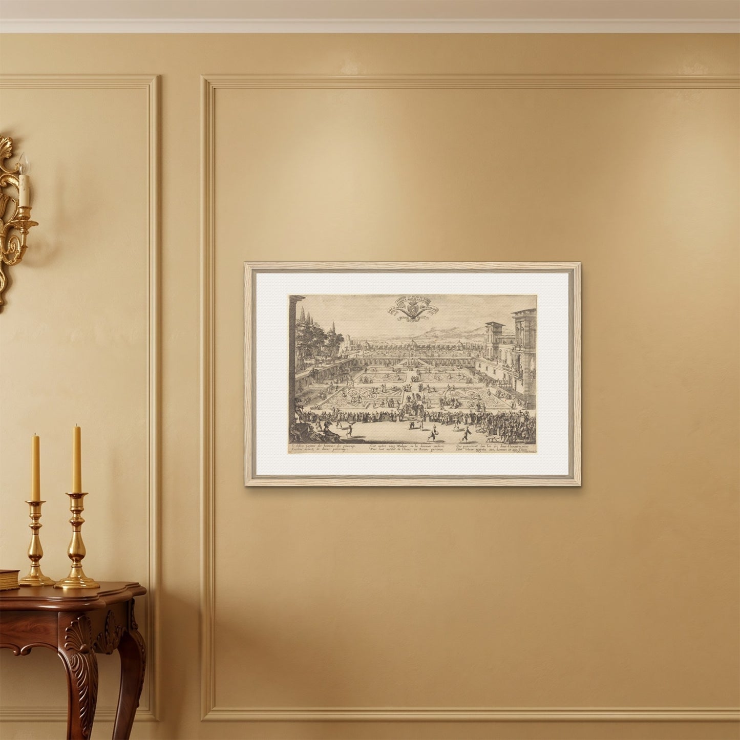 Orlonzo - FRAMED CANVAS WOOD 9060cm3624 ROOM