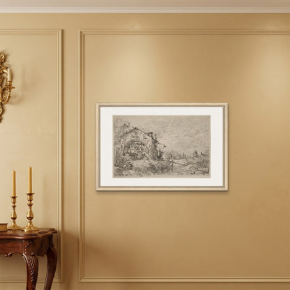 Orlonzo - FRAMED CANVAS WOOD 9060cm3624 ROOM