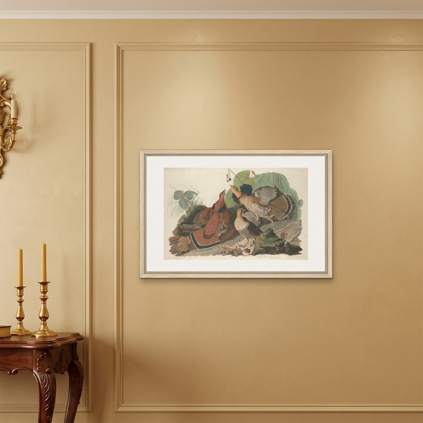 Orlonzo - FRAMED CANVAS WOOD 9060cm3624 ROOM