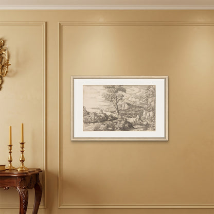 Orlonzo - FRAMED CANVAS WOOD 9060cm3624 ROOM