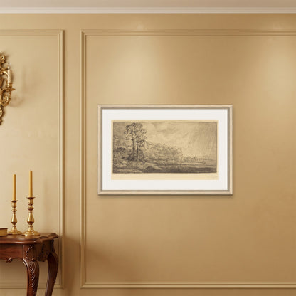 Orlonzo - FRAMED CANVAS WOOD 9060cm3624 ROOM