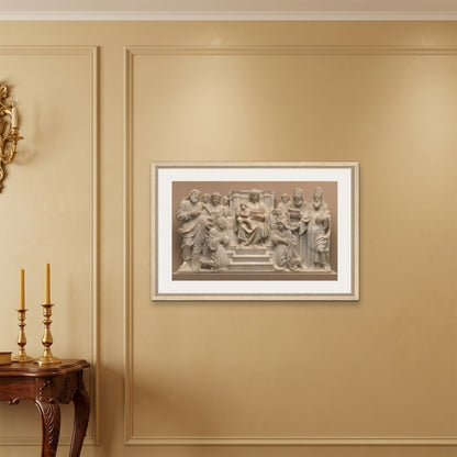 Orlonzo - FRAMED CANVAS WOOD 9060cm3624 ROOM