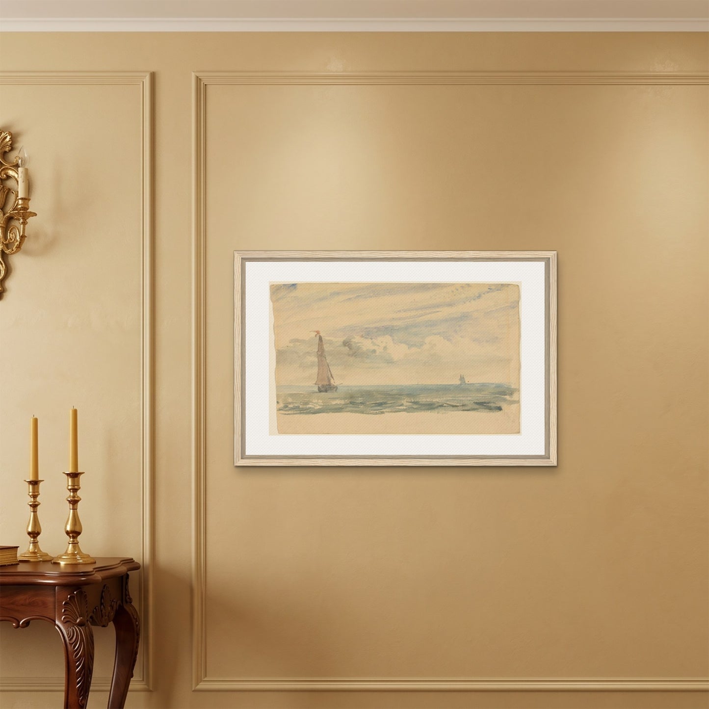 Orlonzo - FRAMED CANVAS WOOD 9060cm3624 ROOM