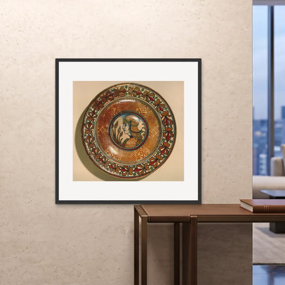 Orlonzo - FRAMED PRINT BLACK 100100cm4040 ROOM
