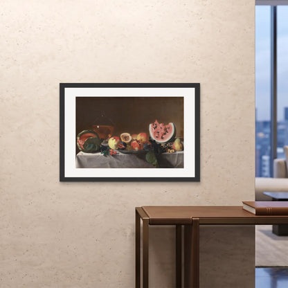 Orlonzo - FRAMED PRINT BLACK 10070cm4028 ROOM