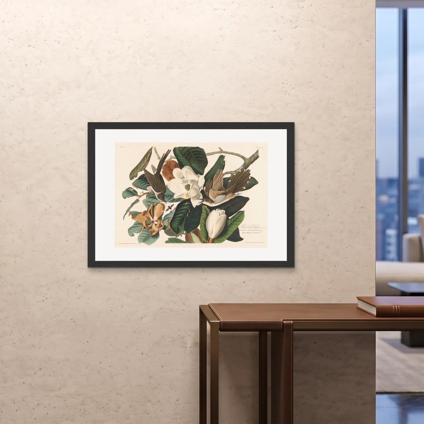 Orlonzo - FRAMED PRINT BLACK 10070cm4028 ROOM