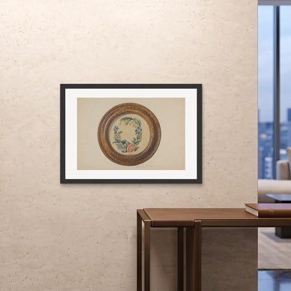 Orlonzo - FRAMED PRINT BLACK 10070cm4028 ROOM