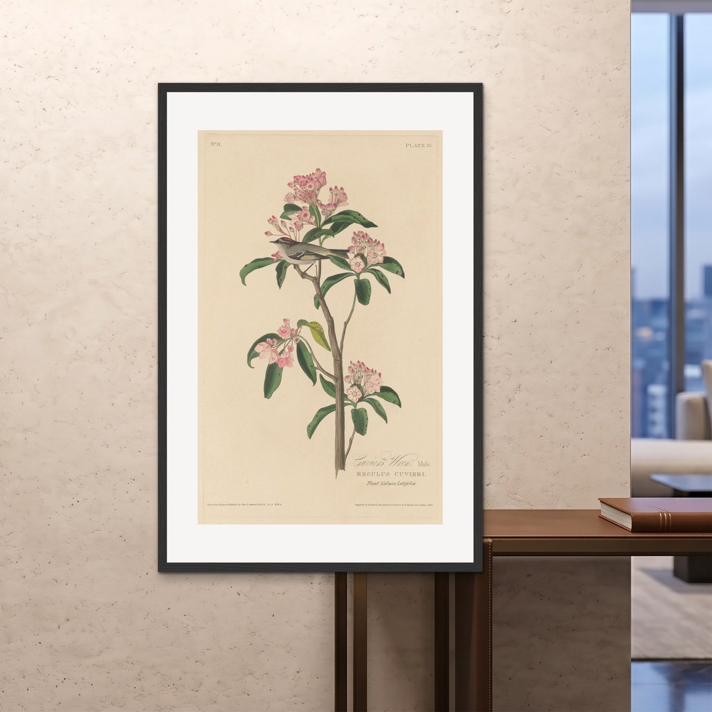 Orlonzo - FRAMED PRINT BLACK 100x150cm40x60 ROOM