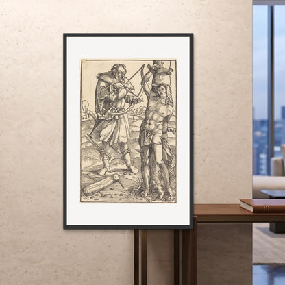 Orlonzo - FRAMED PRINT BLACK 100x150cm40x60 ROOM
