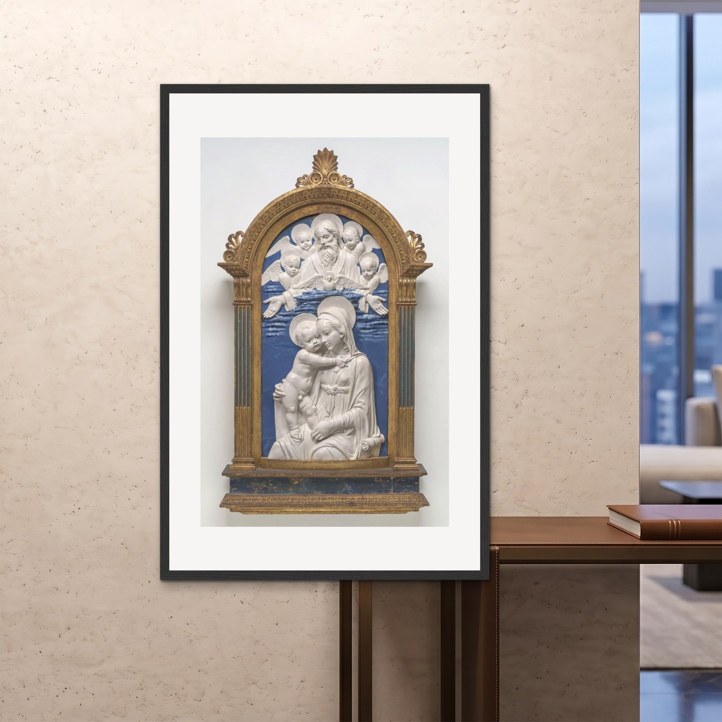 Orlonzo - FRAMED PRINT BLACK 100x150cm40x60 ROOM