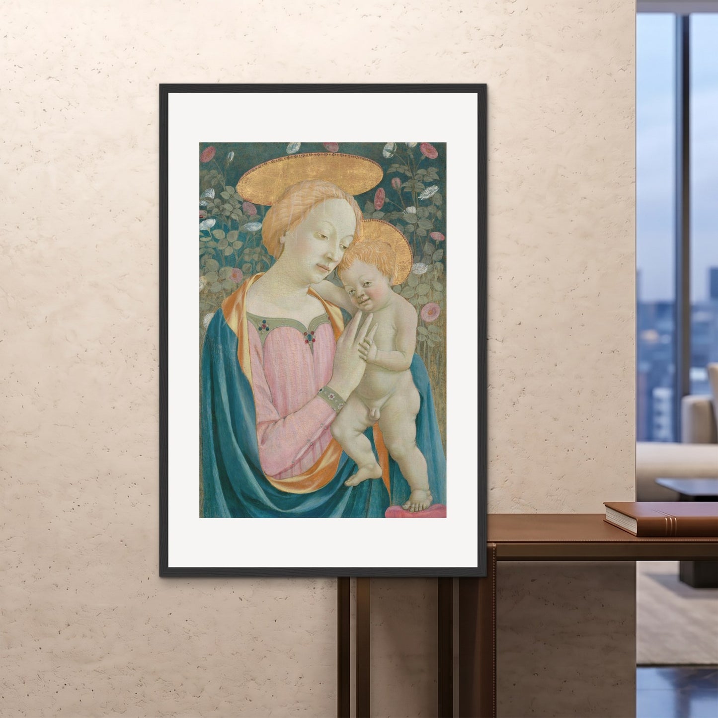Orlonzo - FRAMED PRINT BLACK 100x150cm40x60 ROOM