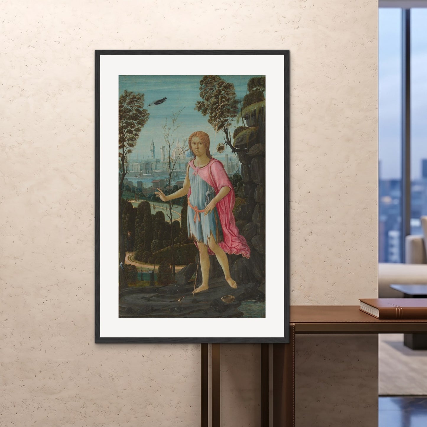 Orlonzo - FRAMED PRINT BLACK 100x150cm40x60 ROOM