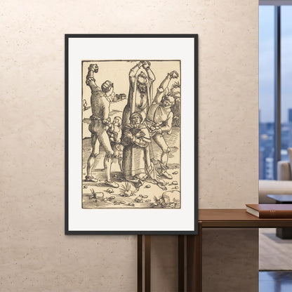 Orlonzo - FRAMED PRINT BLACK 100x150cm40x60 ROOM