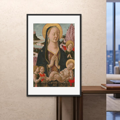 Orlonzo - FRAMED PRINT BLACK 100x150cm40x60 ROOM