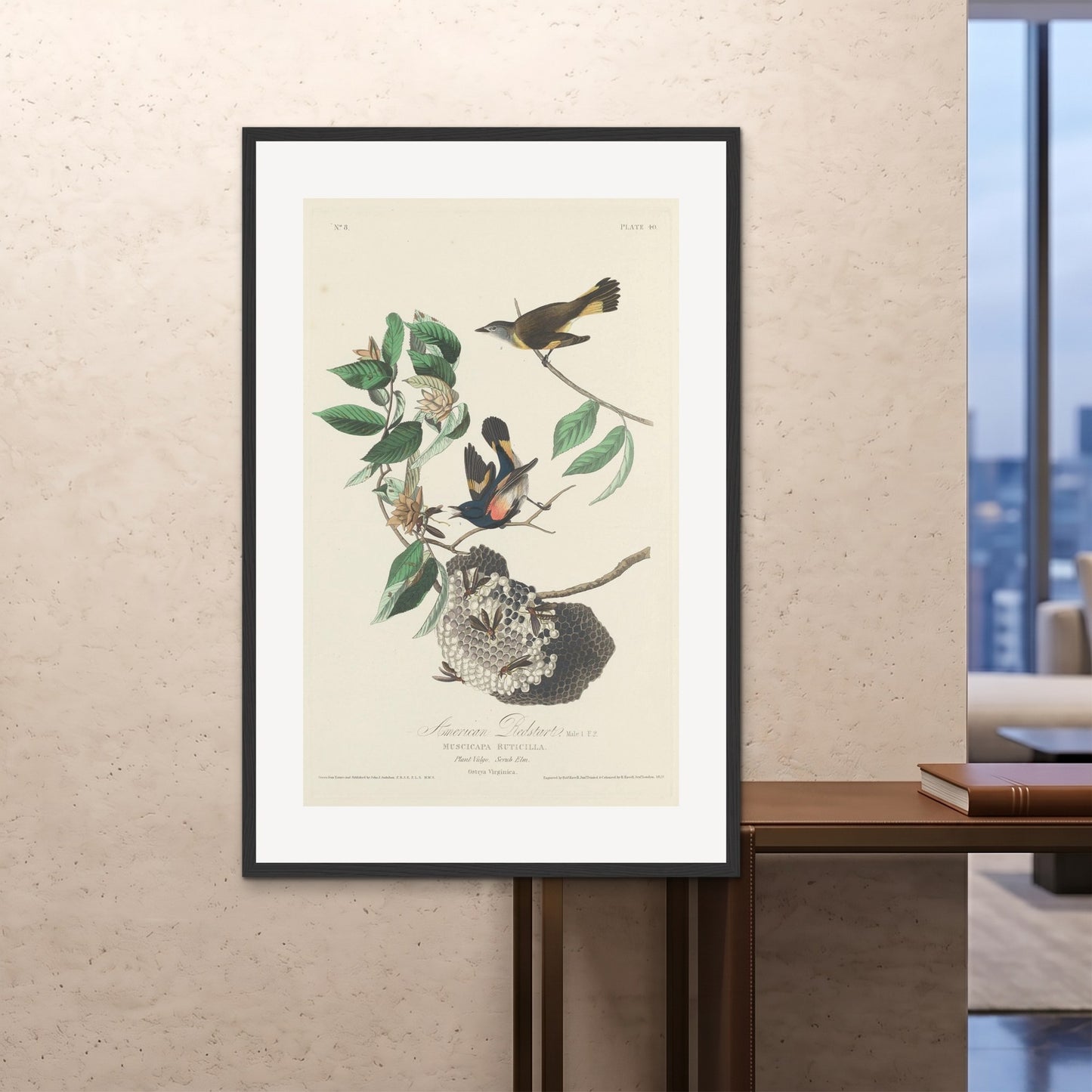 Orlonzo - FRAMED PRINT BLACK 100x150cm40x60 ROOM