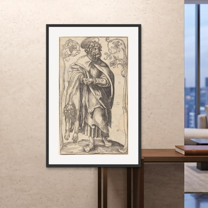 Orlonzo - FRAMED PRINT BLACK 100x150cm40x60 ROOM