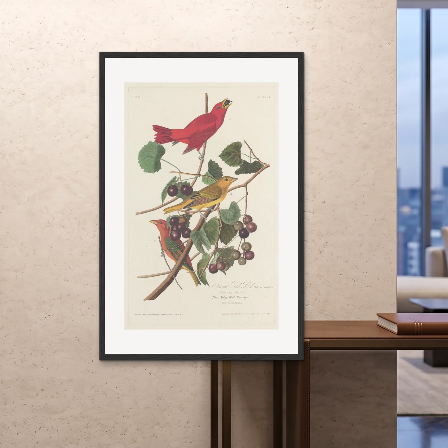 Orlonzo - FRAMED PRINT BLACK 100x150cm40x60 ROOM