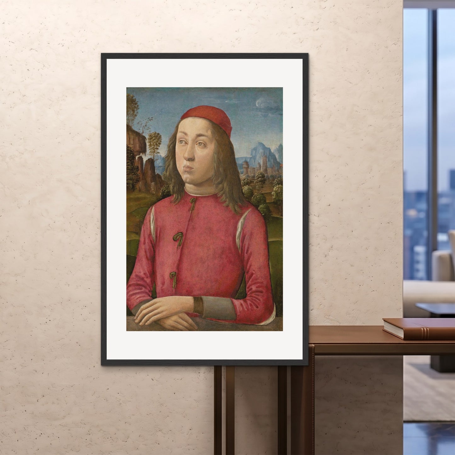 Orlonzo - FRAMED PRINT BLACK 100x150cm40x60 ROOM