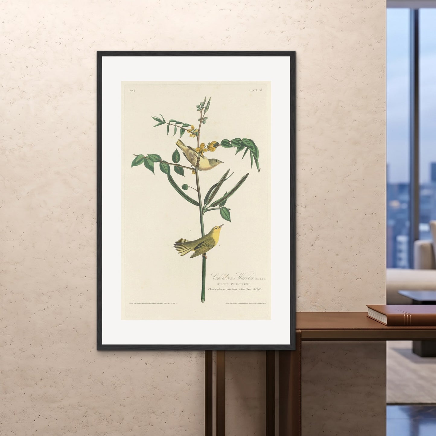 Orlonzo - FRAMED PRINT BLACK 100x150cm40x60 ROOM