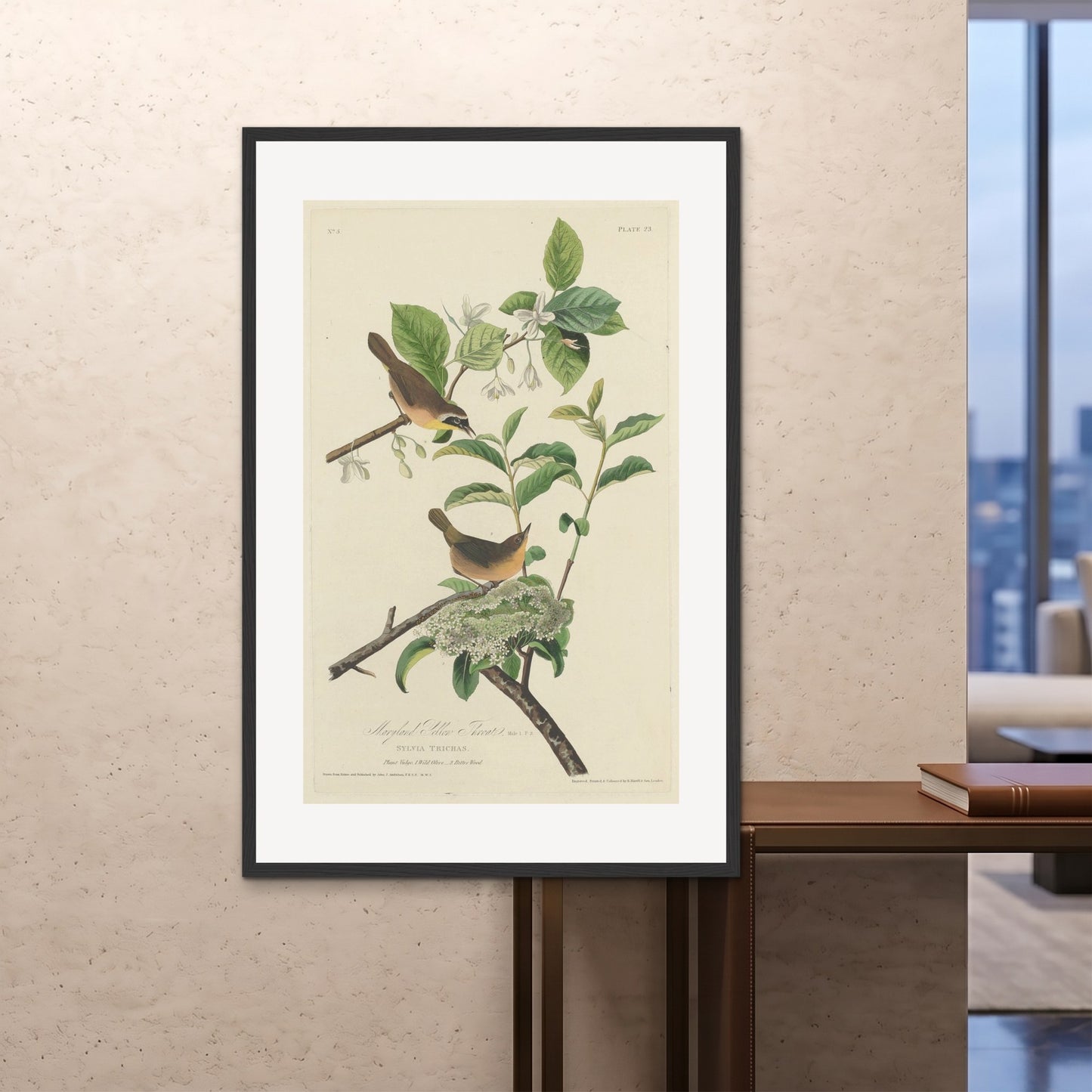 Orlonzo - FRAMED PRINT BLACK 100x150cm40x60 ROOM