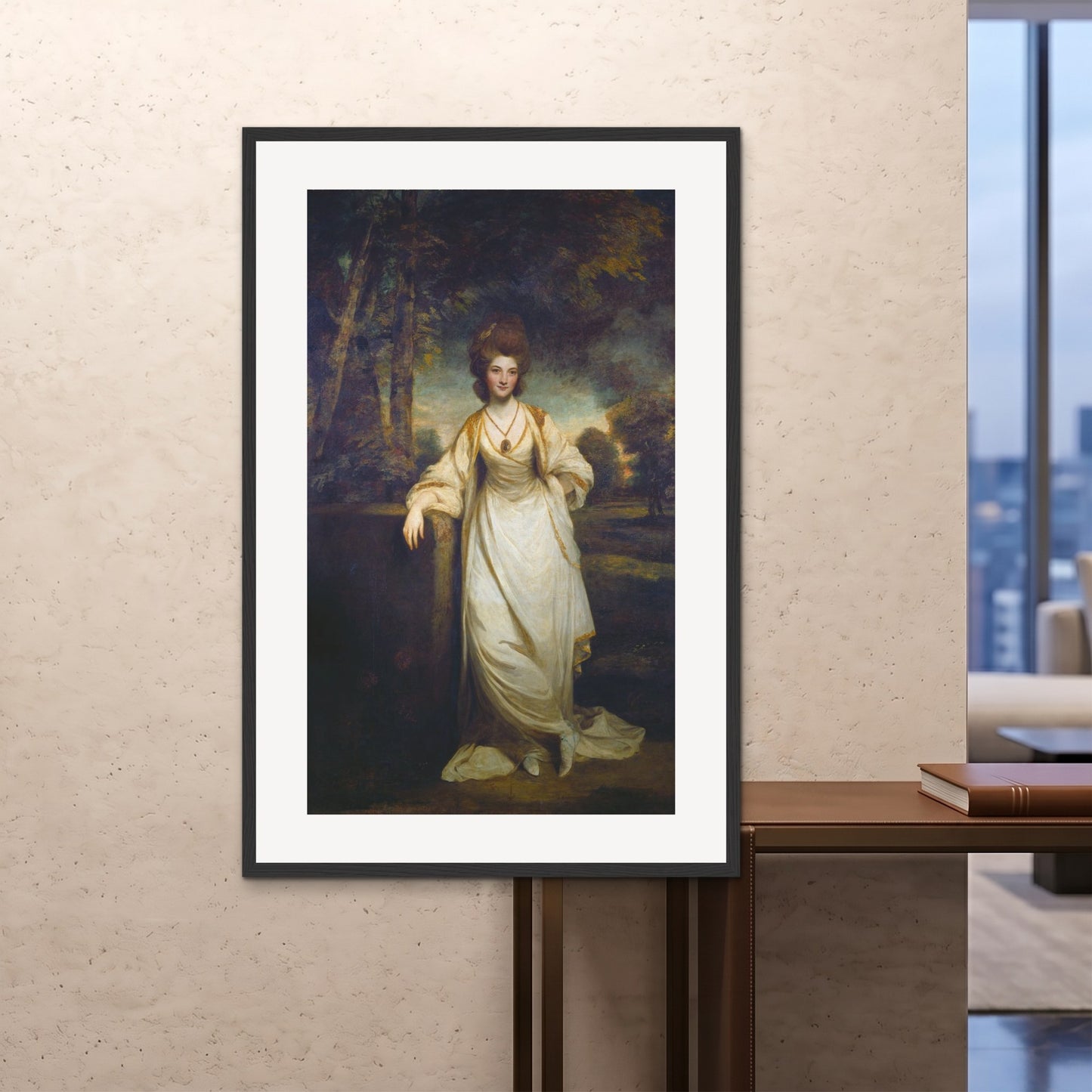 Orlonzo - FRAMED PRINT BLACK 100x150cm40x60 ROOM