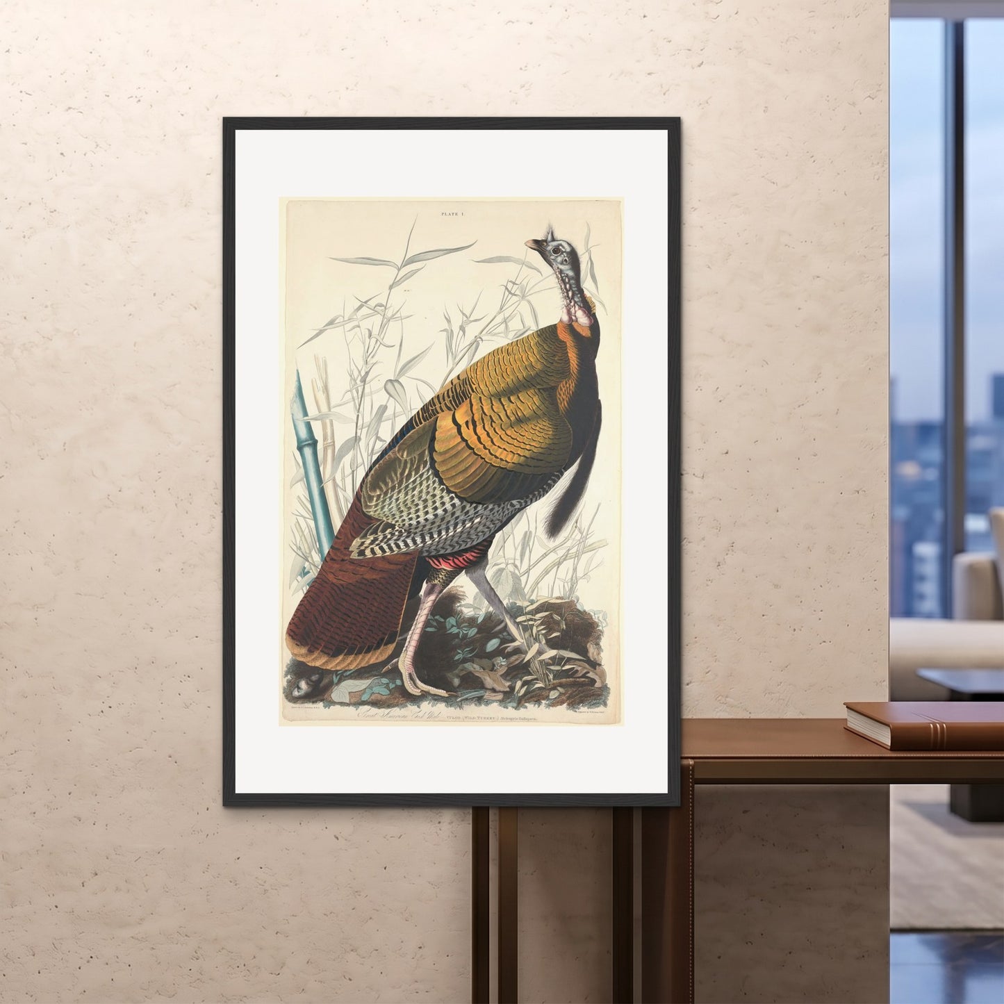 Orlonzo - FRAMED PRINT BLACK 100x150cm40x60 ROOM