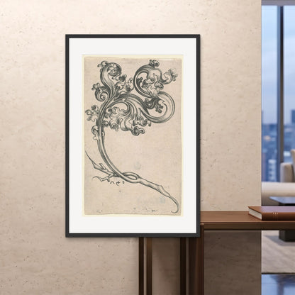 Orlonzo - FRAMED PRINT BLACK 100x150cm40x60 ROOM