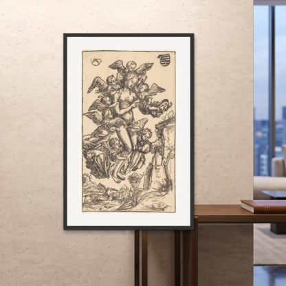Orlonzo - FRAMED PRINT BLACK 100x150cm40x60 ROOM
