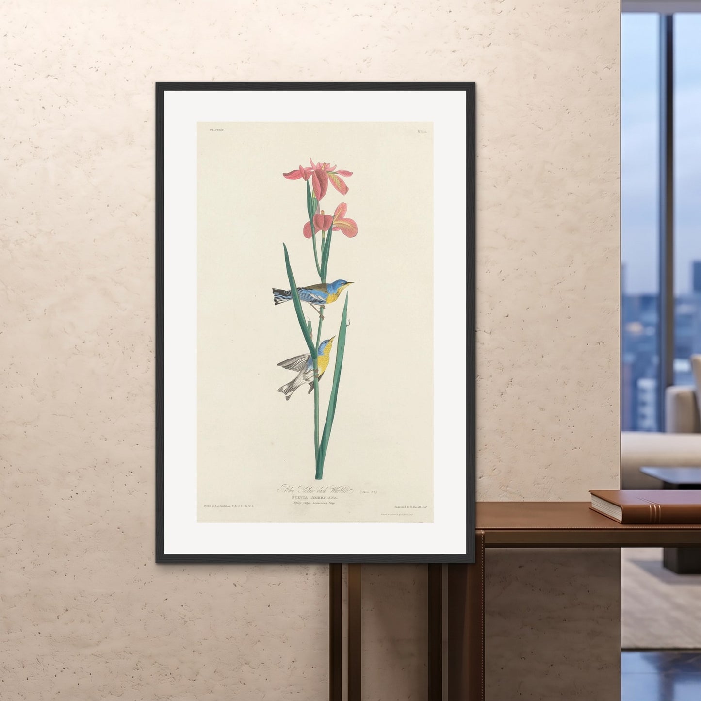Orlonzo - FRAMED PRINT BLACK 100x150cm40x60 ROOM