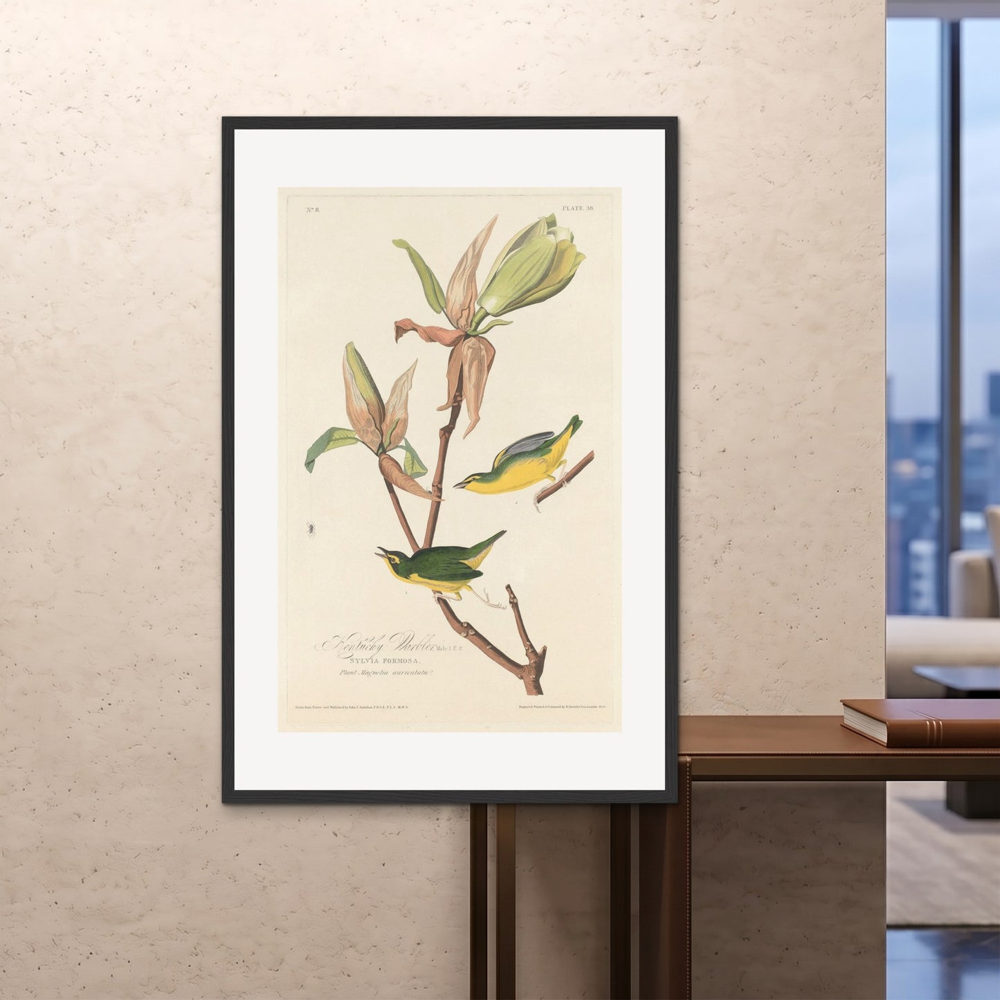 Orlonzo - FRAMED PRINT BLACK 100x150cm40x60 ROOM