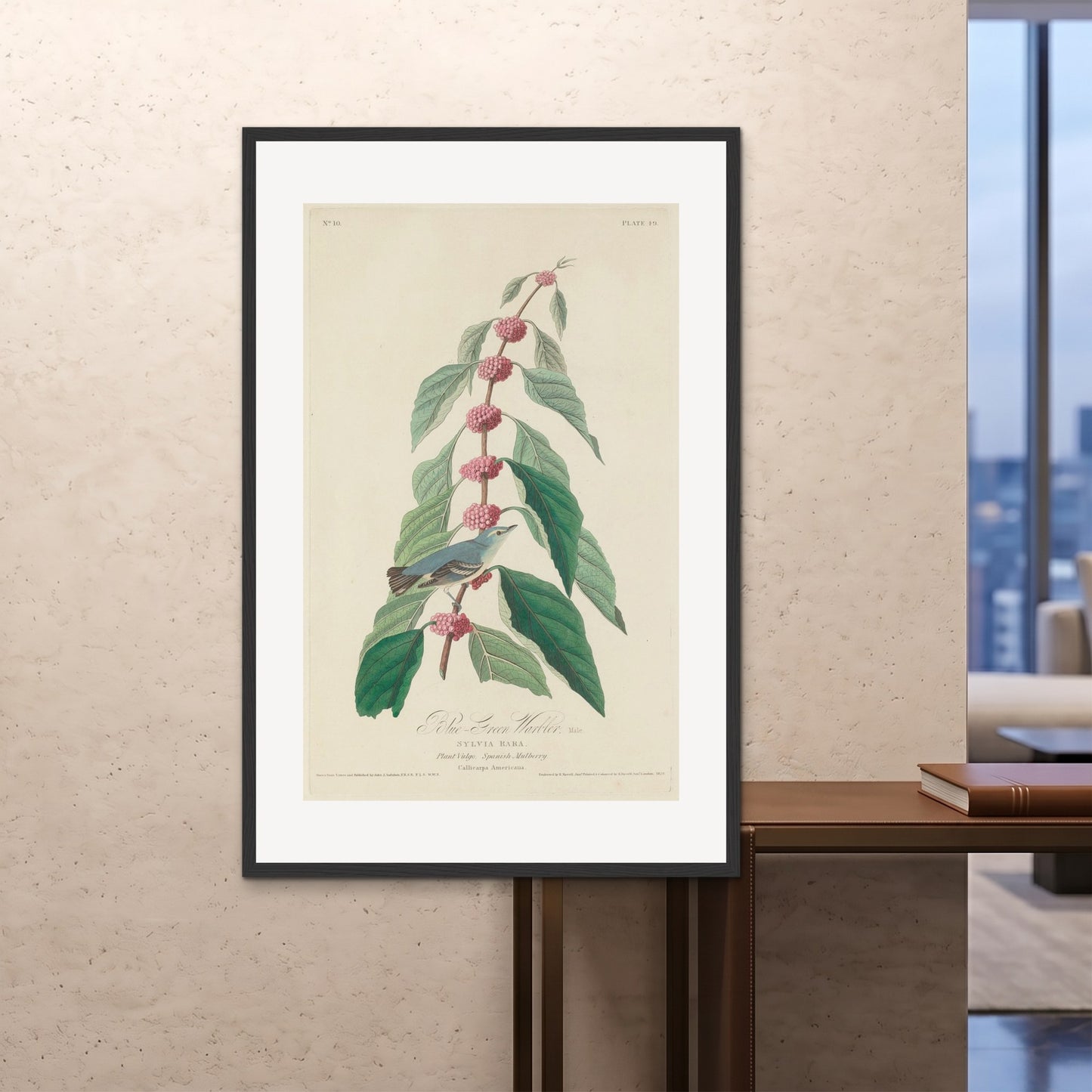 Orlonzo - FRAMED PRINT BLACK 100x150cm40x60 ROOM