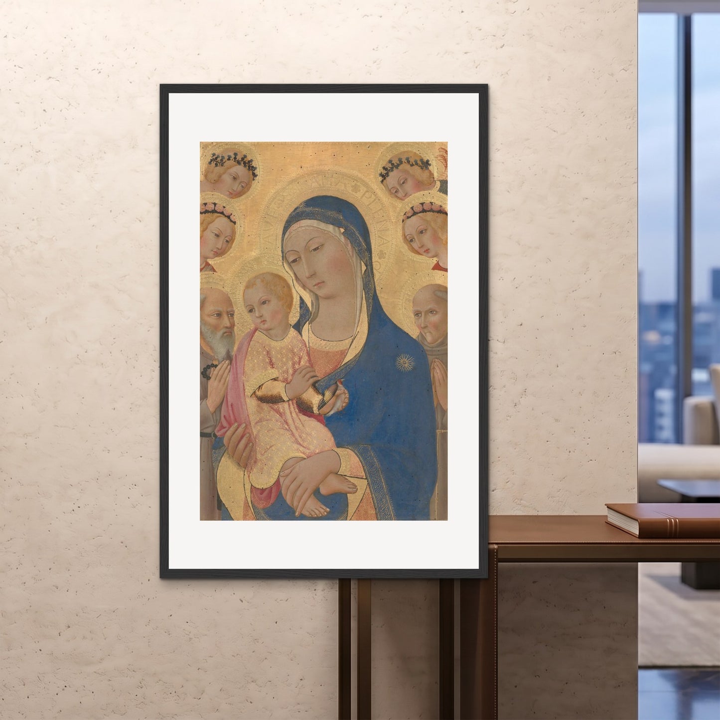 Orlonzo - FRAMED PRINT BLACK 100x150cm40x60 ROOM