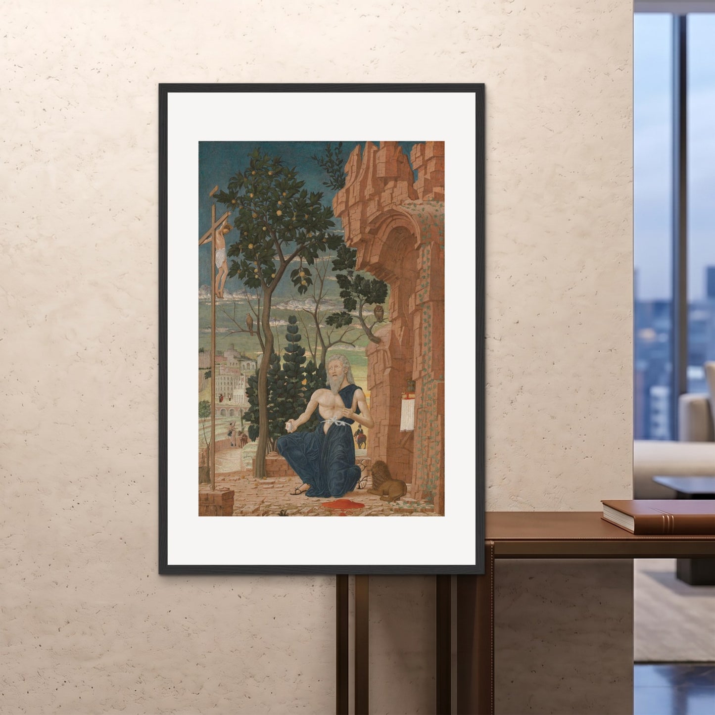 Orlonzo - FRAMED PRINT BLACK 100x150cm40x60 ROOM