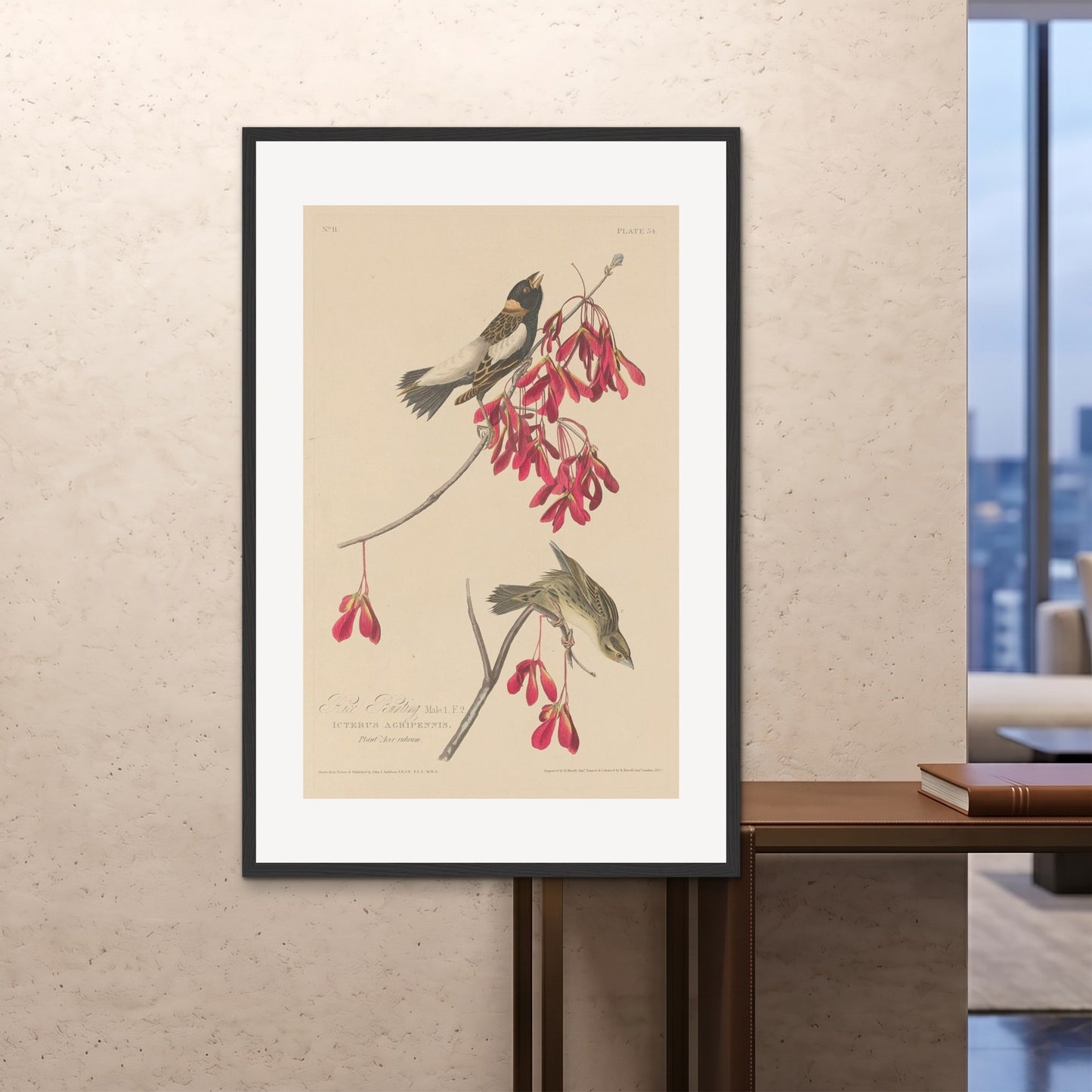 Orlonzo - FRAMED PRINT BLACK 100x150cm40x60 ROOM