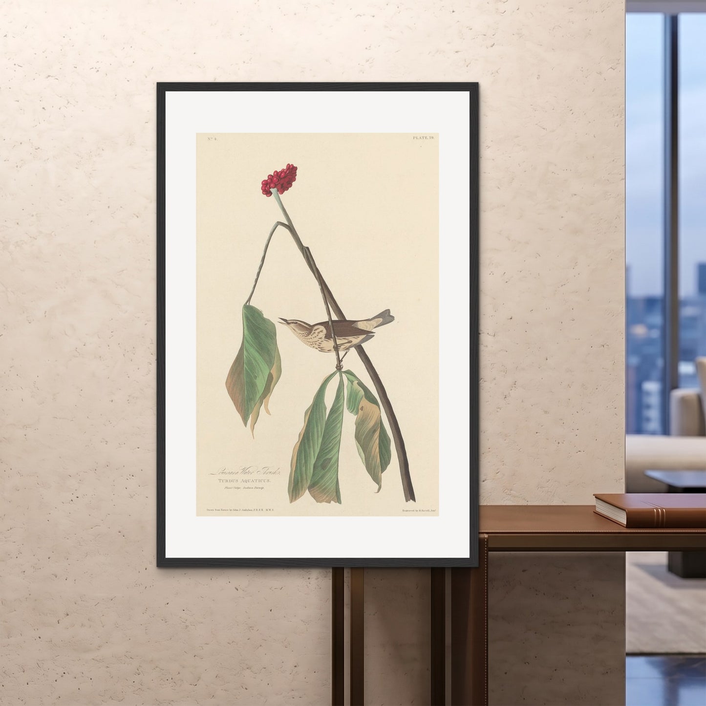 Orlonzo - FRAMED PRINT BLACK 100x150cm40x60 ROOM