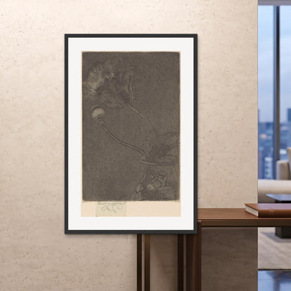 Orlonzo - FRAMED PRINT BLACK 100x150cm40x60 ROOM