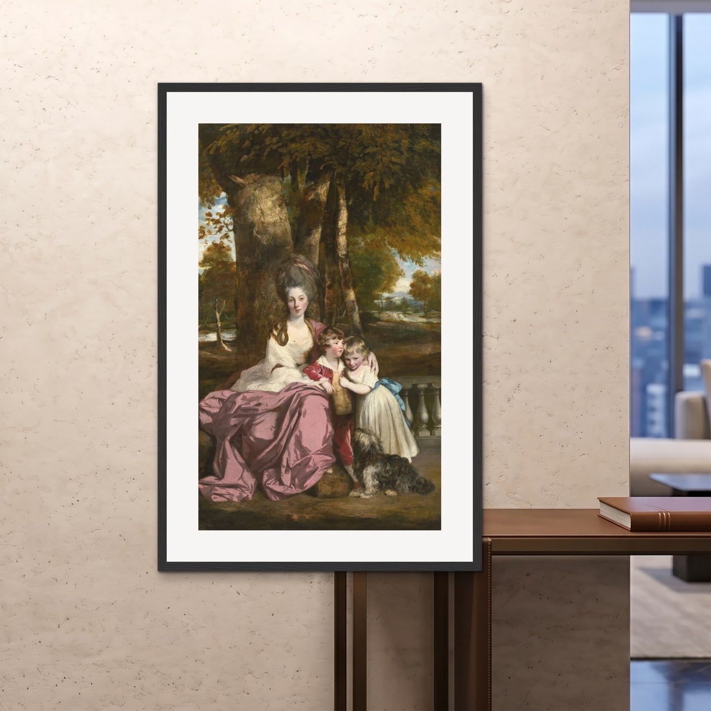 Orlonzo - FRAMED PRINT BLACK 100x150cm40x60 ROOM