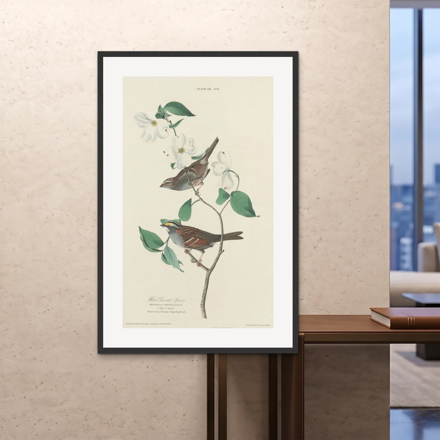 Orlonzo - FRAMED PRINT BLACK 100x150cm40x60 ROOM