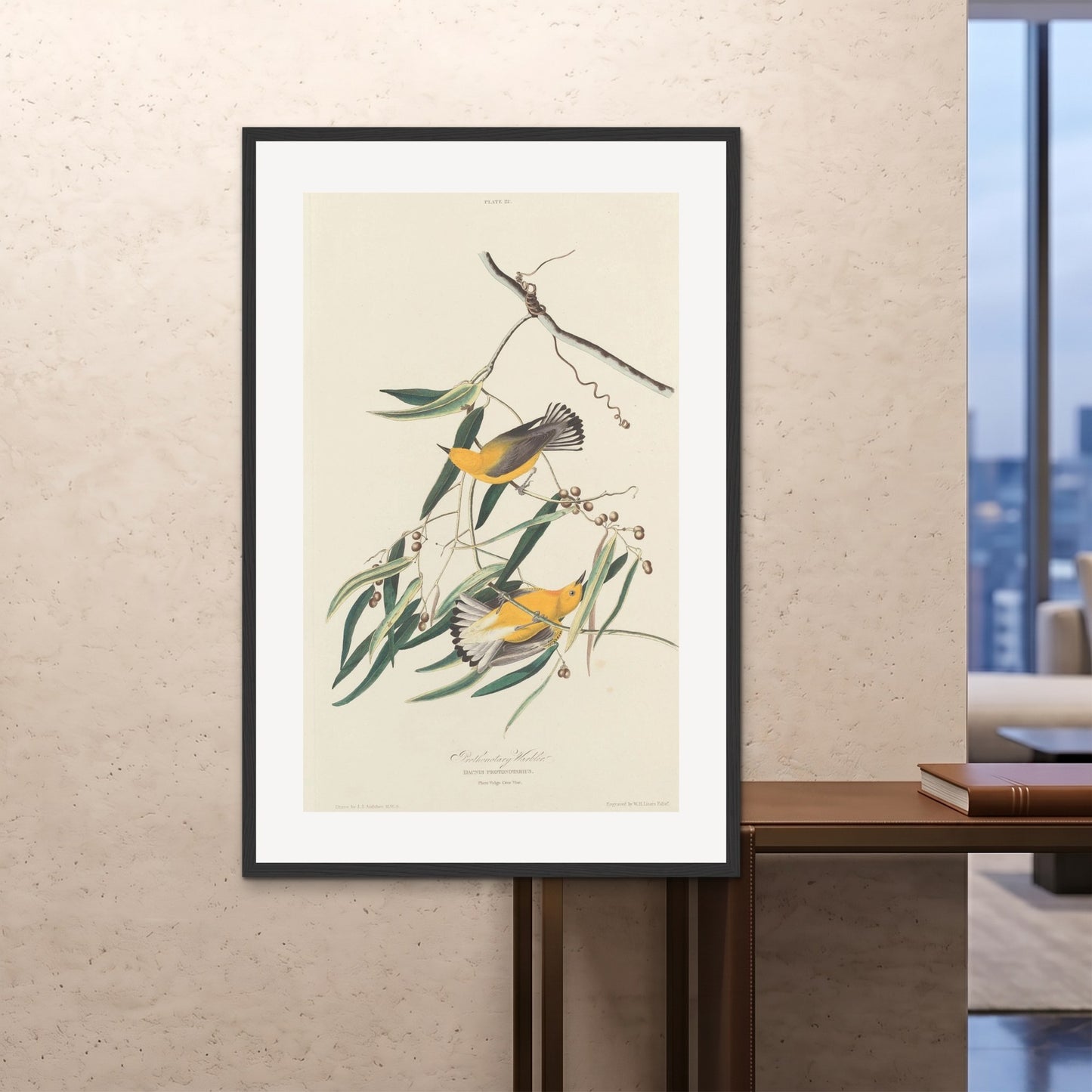 Orlonzo - FRAMED PRINT BLACK 100x150cm40x60 ROOM