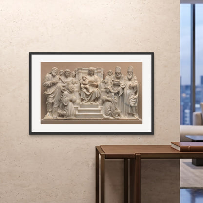 Orlonzo - FRAMED PRINT BLACK 12080cm4832 ROOM