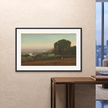 Orlonzo - FRAMED PRINT BLACK 12080cm4832 ROOM