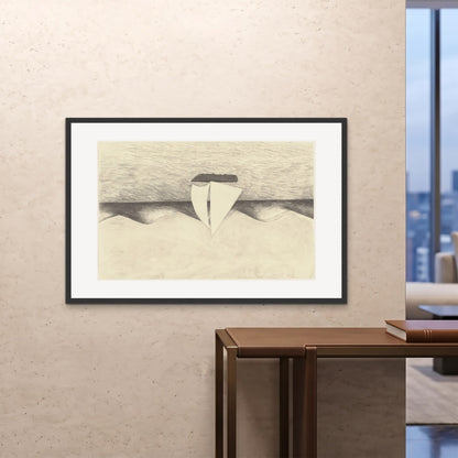 Orlonzo - FRAMED PRINT BLACK 12080cm4832 ROOM
