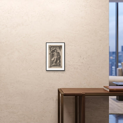 Orlonzo - FRAMED PRINT BLACK 12x1830x45cm ROOM