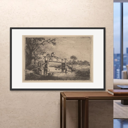 Orlonzo - FRAMED PRINT BLACK 150100cm6040 ROOM