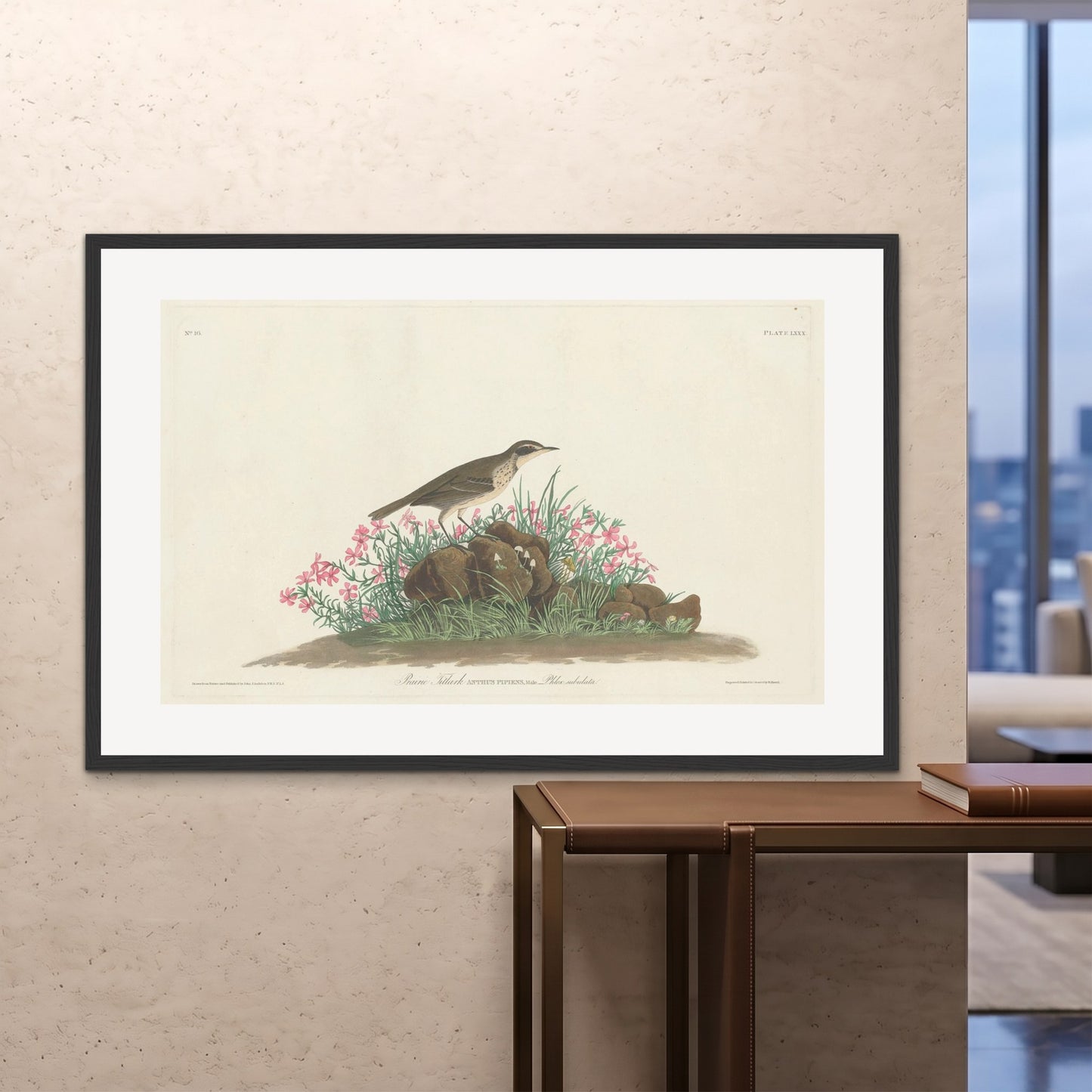 Orlonzo - FRAMED PRINT BLACK 150100cm6040 ROOM
