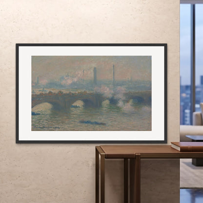 Orlonzo - FRAMED PRINT BLACK 150100cm6040 ROOM
