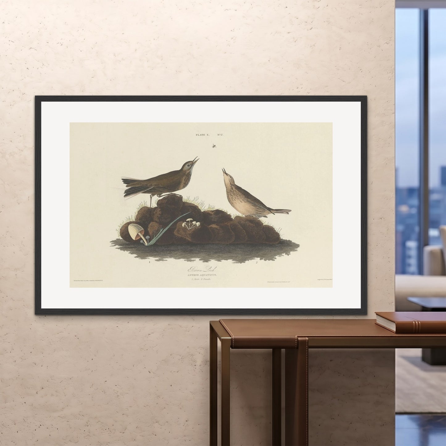 Orlonzo - FRAMED PRINT BLACK 150100cm6040 ROOM