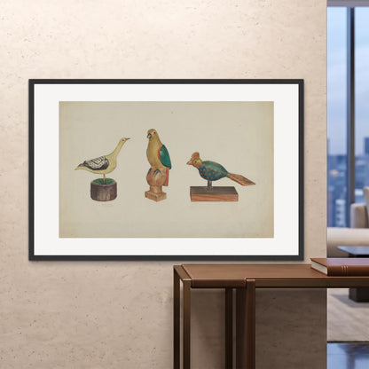 Orlonzo - FRAMED PRINT BLACK 150100cm6040 ROOM