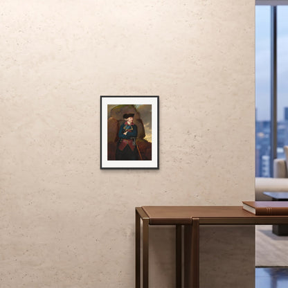 Orlonzo - FRAMED PRINT BLACK 16x2040x50cm ROOM